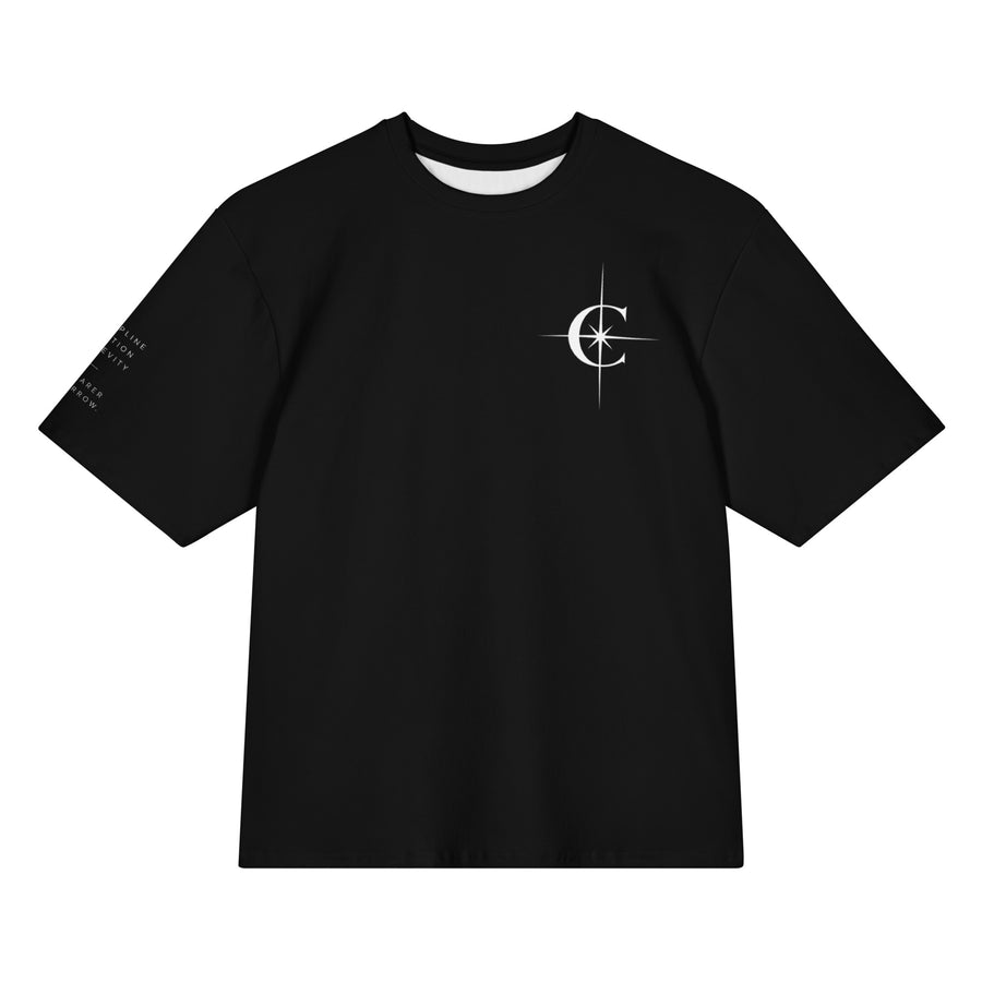CELAGEA Ascend Oversized Tee – Black